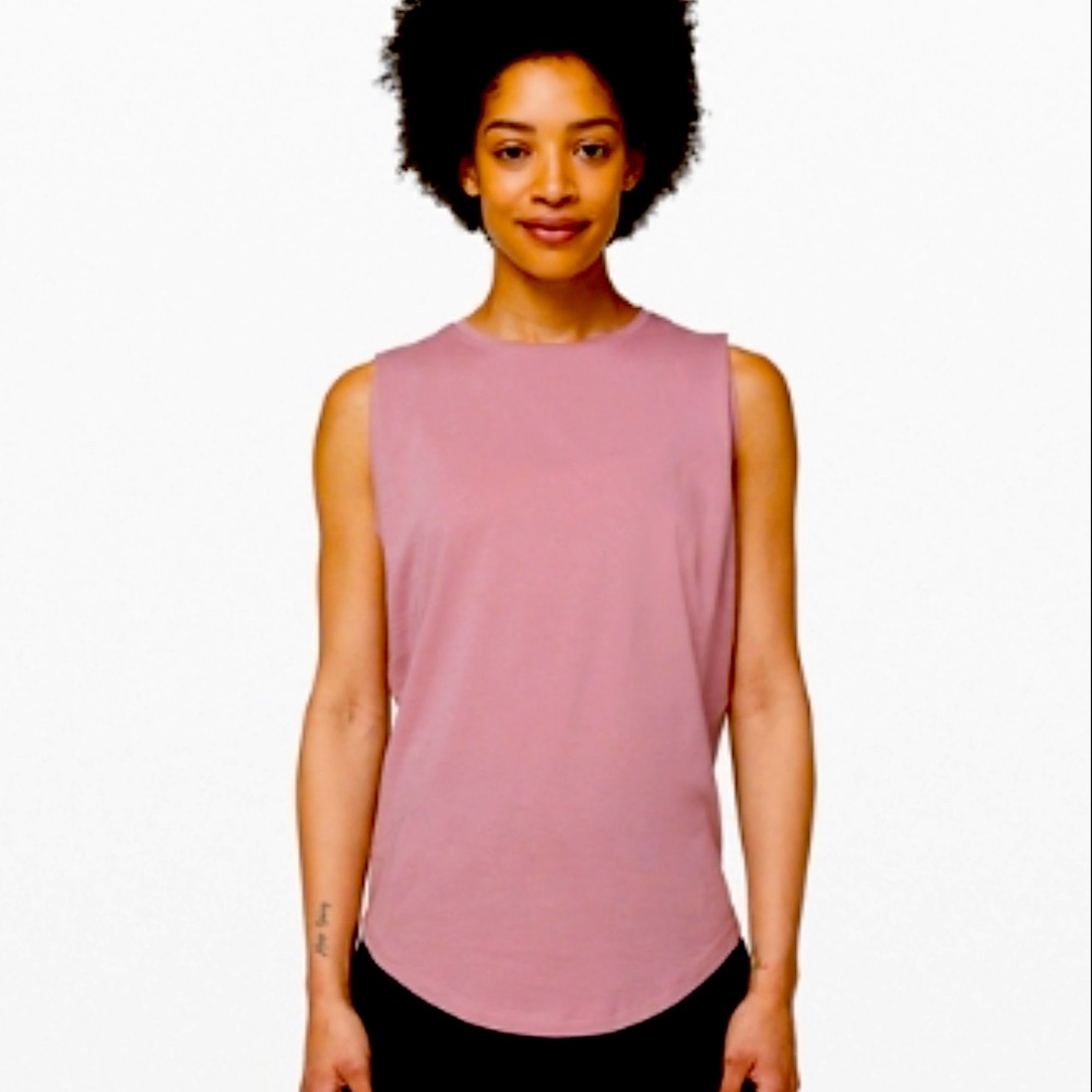 Lululemon Women's Brunswick Muscle Tank pink 2